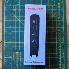 Scan Reader Smart Pen Translates 112 Languages, Phonic, Dictionary .
