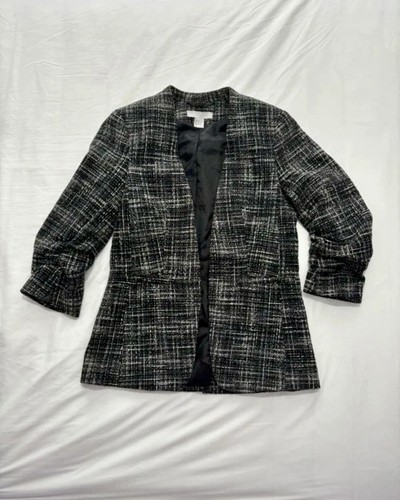 Women tweed blazer - h&m,