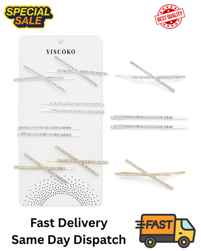Rhinestone hair pins pieces - rhinestone, pins,