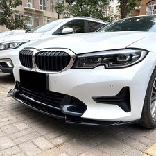For 2019-2022 BMW 3 Series G20 G21 320i  Front Bumper Lip Spoiler Splitters Set