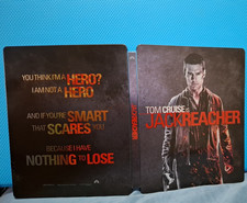 Jack Reacher 4K UHD + Blu Ray Steelbook Tom Cruise