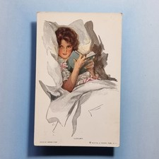 Harrison Fisher Postcard 1913