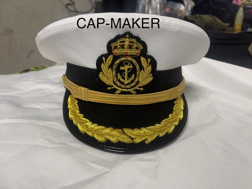 Spanish navy captain hat - navy,