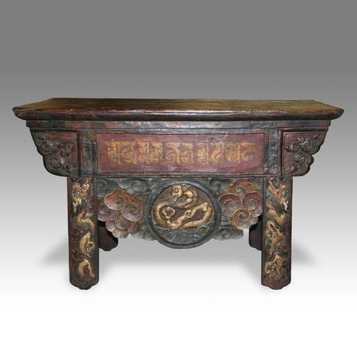 Antique monk writing table - writing,