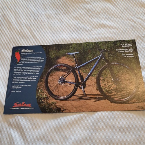 Salsa cycles selma brochure - cycles,