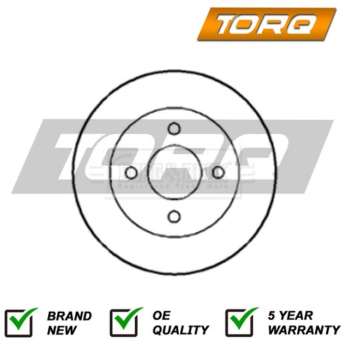 Brake disc rear - brake, torq