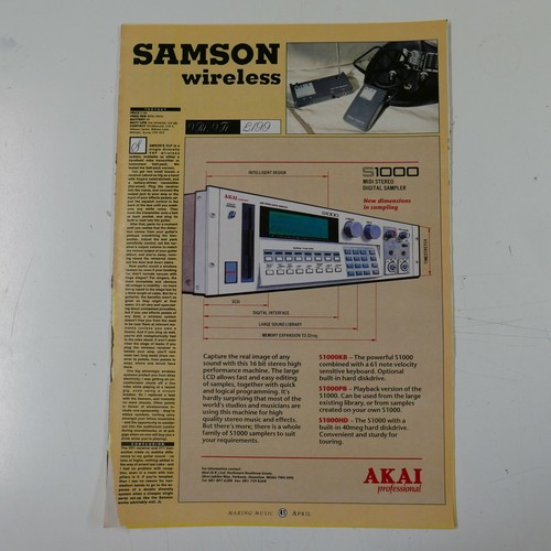 21x30cm magazine cutting 1991