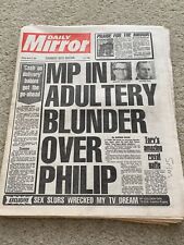 Daily Mirror Newspaper 12th March 1987 Gail McKenna Tessa Sanderson