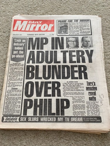 Daily mirror newspaper 12th - daily,