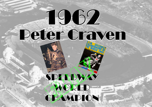 Speedway peter craven 1962 - peter,