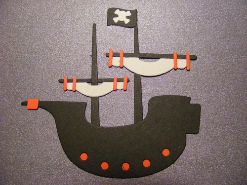 Two pirate ship - pirate,