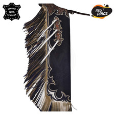 Hand Tooled Black Leather