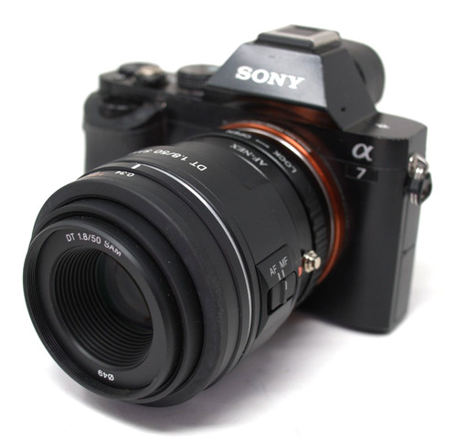 Sony mount adapted 50mm - adapted,