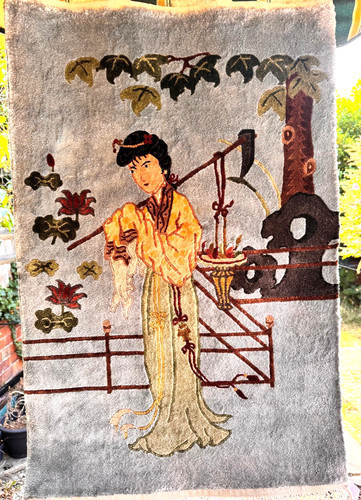 Asian pictorial wall hanging - asian,