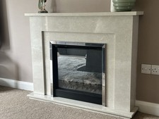 Fire Place With Fire