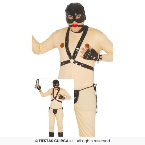 Bondage man gimp suit - man,