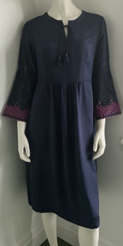 Joules navy blue dress - navy,