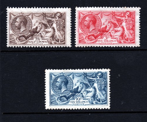 1918 seahorse sea - 3v, m/m