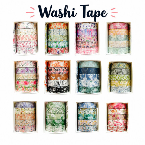 Rolls colorful flower theme - 5,