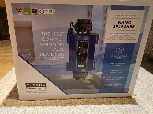 Nano splasher pool heater - splasher,