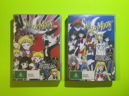 Sailor moon dvd deluxe sets - sailor,