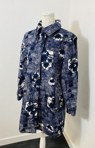 Boden blue floral print - print, 100%