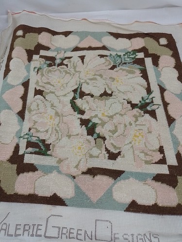 Vintage tapestry hearts - vintage,