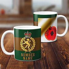 Womens Royal Army Corps Mug Personalised Military Cup Veteran Official TRM107