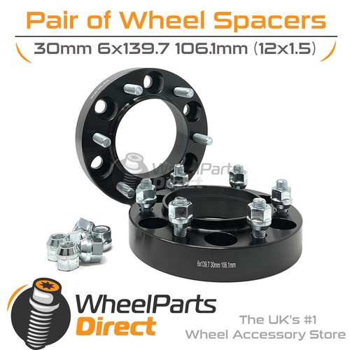Bolt wheel spacers - bolt-on, (2)