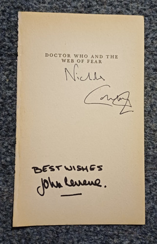 Doctor who the - web, fear
