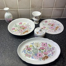 Wedgwood Meadow Sweet Dressing Table collection Vintage VGC