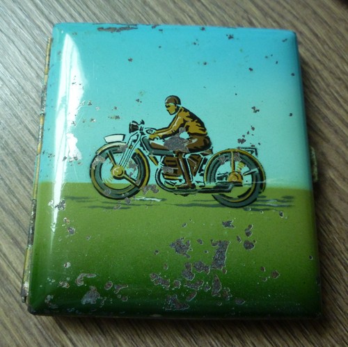 Antique 1930s printed tin - 1930s,