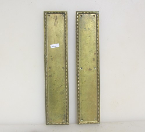 Large victorian brass finger - large,