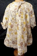 DRESS FOR ANTIQUE DOLL, DOLL