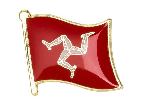 Isle man triskilion flag - isle, :
