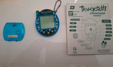 Tamagotchi  Translucent Blue 2004  Version 3 Retro. Fully Working, SEE DESCRIPT!