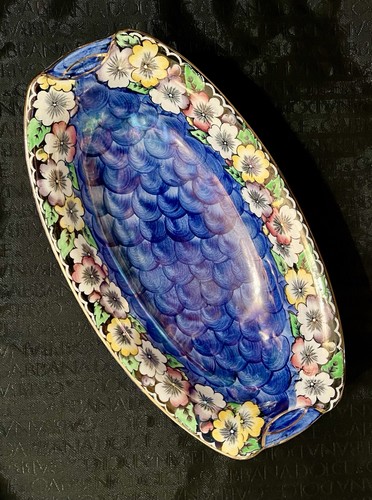 Maling newcastle pottery blue - maling,