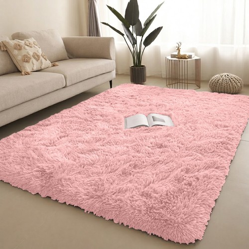 Large shaggy fluffy rugs - large,