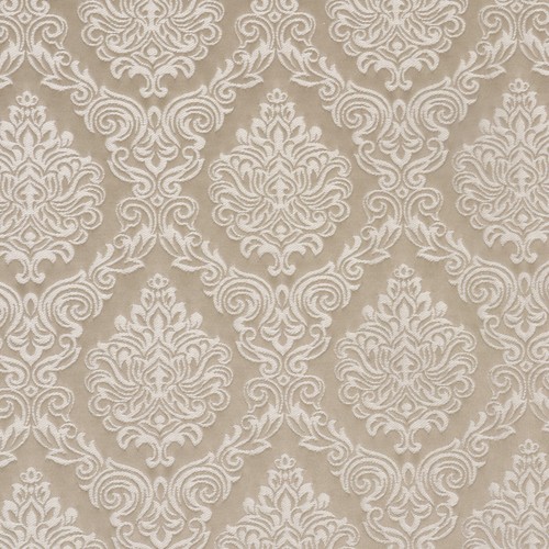 Belle damask mink fabric 137cm - damask,