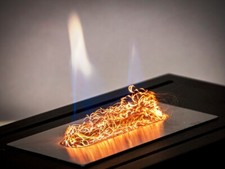 GLOW FLAME INCANDESCENT FIBERS - GLOW EFFECT BIOFIREPLACE , GAS FIREPLACE 1 GRAM