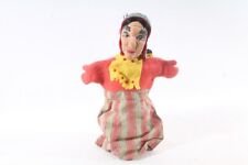 Old Hand Puppet Witch Theatre Children Toy Vintage Collector Decor