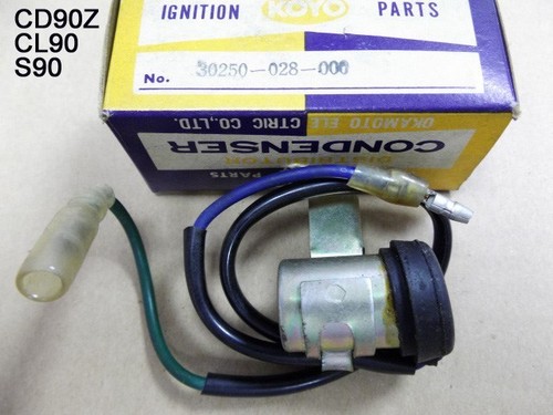 Honda s90 cl90 condenser - cl90, nos