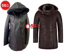 Ladies Sheepskin Hooded Real