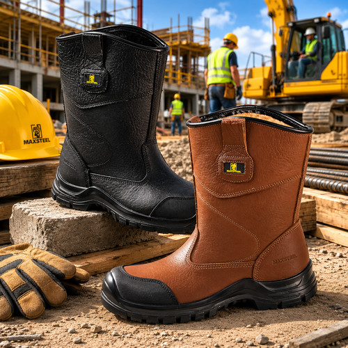 Mens leather rigger boots - mens,