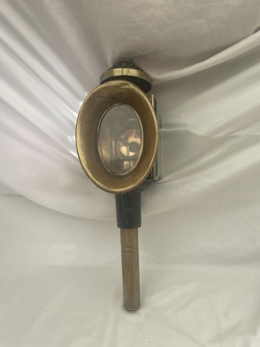 Vintage brass glass carriage - vintage,