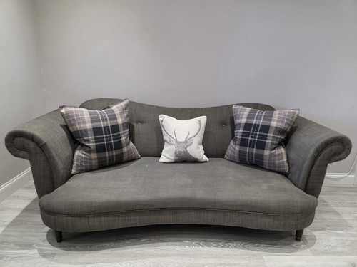 Dfs moray brown seater - dfs,