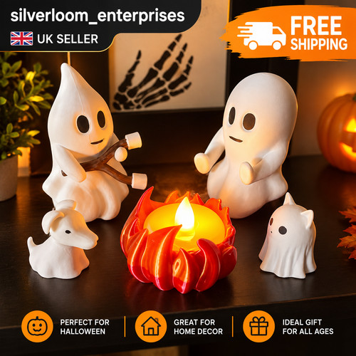 Set halloween ghost - 1,