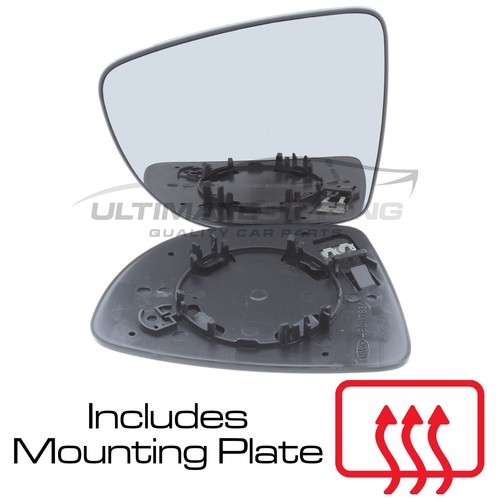 Wing mirror glass - wing, renault