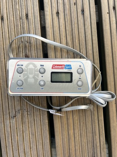 Coleman spas control panel - spas,