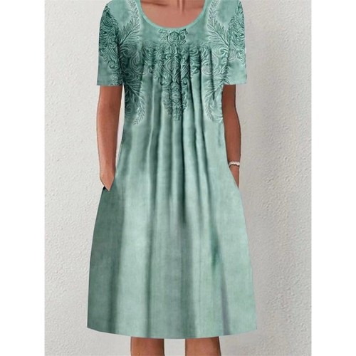 Womens short sleeve boho - boho, loose